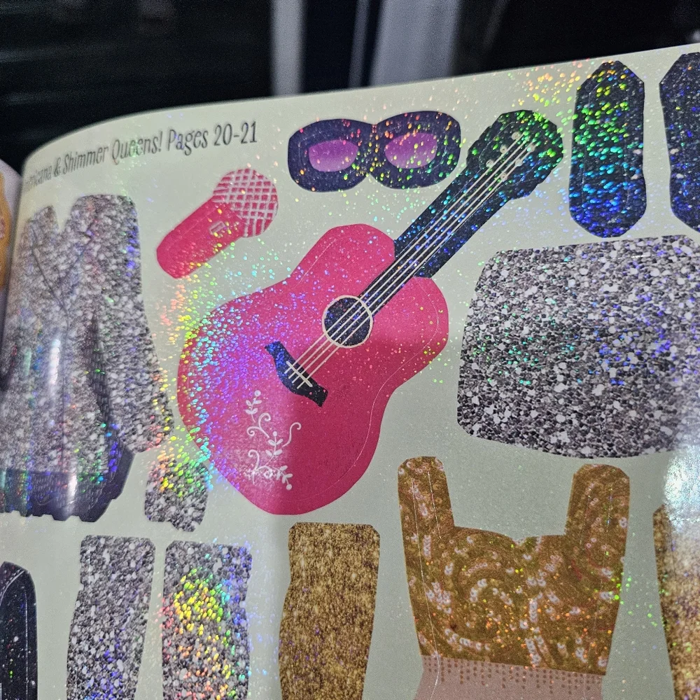My Sticker Dress-Up Swifties Book NWT Taylor Swift L👀K 500 Fun Sparkly Stickers
